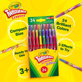 Crayola Twistable crayons assorted colors 24 pack (British brand)