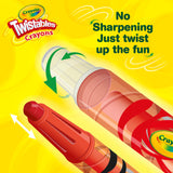 Crayola Twistable crayons assorted colors 24 pack (British brand)