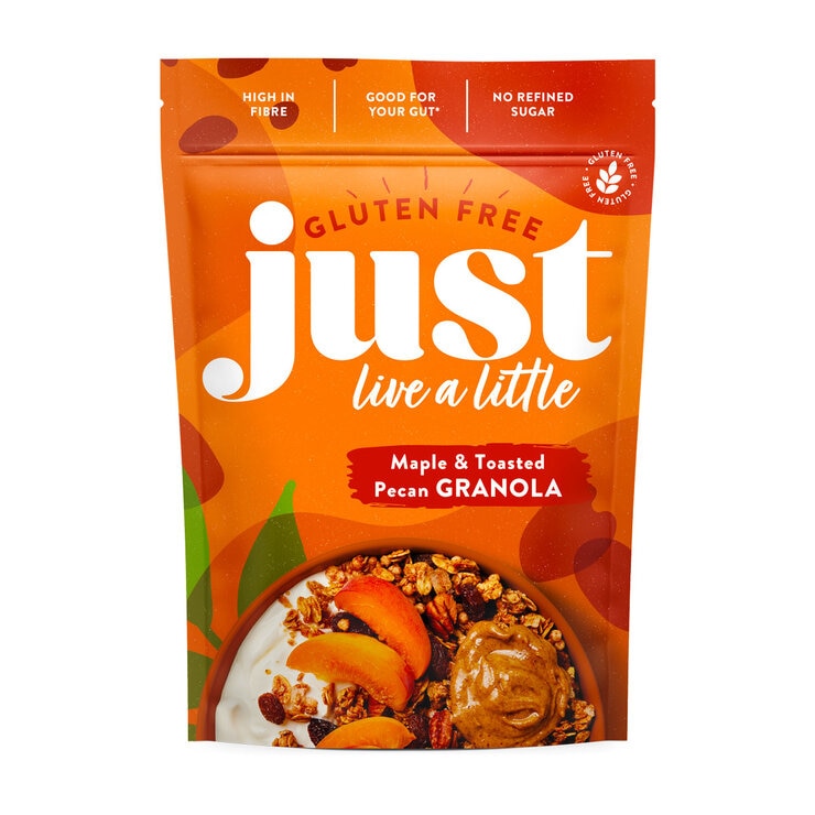 Just Granola Maple and Toasted Pecan granola 1.2kg, UK version