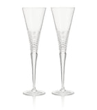 Waterford Circon champagne flutes 150ml (British brand)