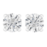Costco 0.80ctw diamond stud earrings round brilliant cut (British brand)