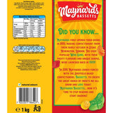 Maynards Wine Gums gummy sweets 1kg, imported from the UK