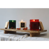 Torc fragranced candle 3 pack with wooden lids (British brand)