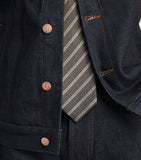 Emporio Armani silk stripe tie - British product