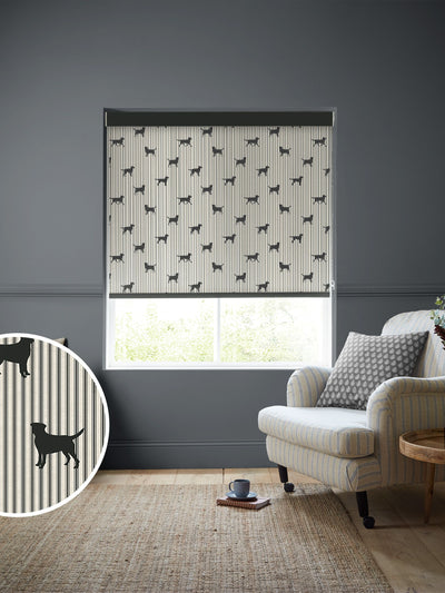 Next Emily Bond Coal Marley Made to Measure Roller Blinds- Buy online at McGrocer