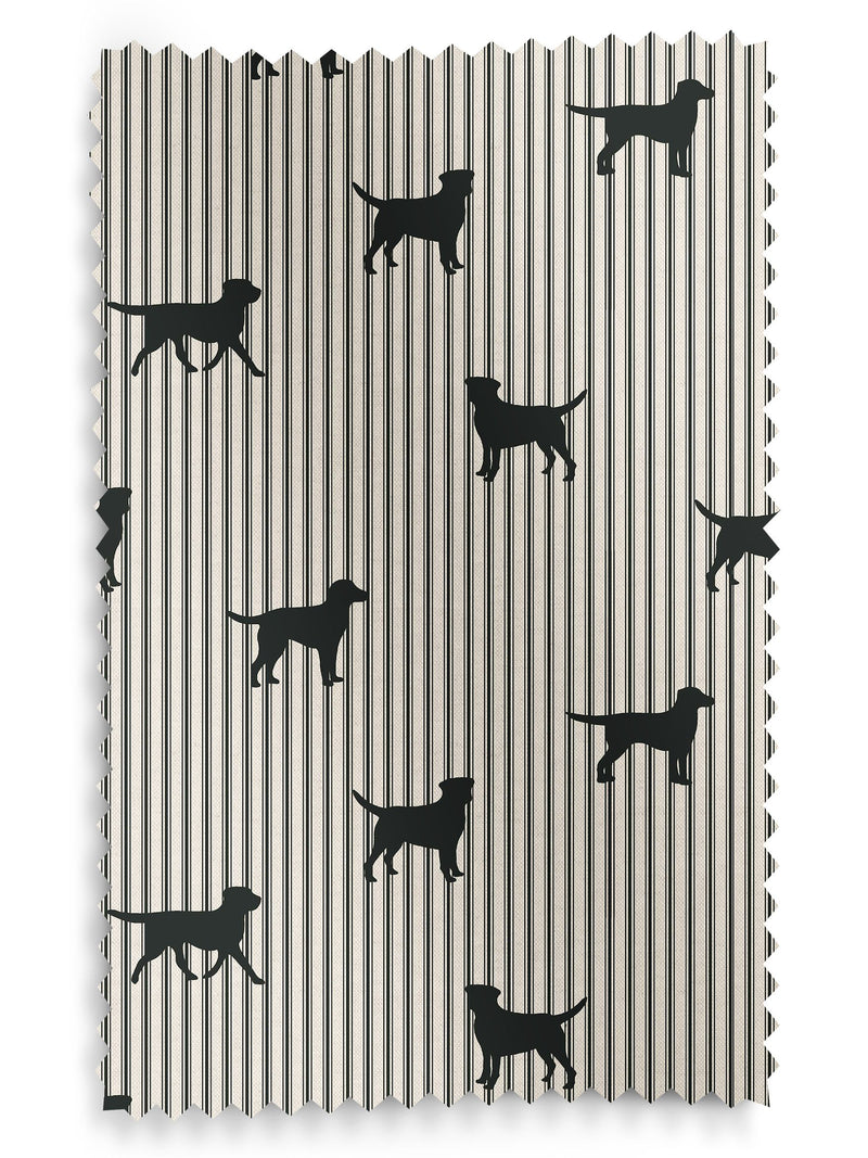 Emily Bond Coal Marley roller blinds - British product