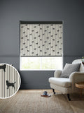 Emily Bond Coal Marley roller blinds - British product