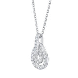 Costco 0.50ct diamond pendant round brilliant 14ct white gold, UK version