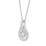 Costco 0.50ct diamond pendant round brilliant 14ct white gold, UK version