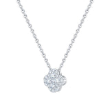 Costco 0.50ctw round brilliant diamond pendant 18ct white gold (British brand)
