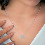 Costco 0.50ctw round brilliant diamond pendant 18ct white gold (British brand)