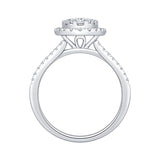 Costco 1.00ct diamond cluster ring 14ct white gold (British brand)