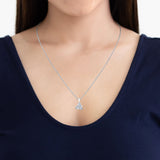 Costco diamond knot pendant 0.20ctw 18ct white gold - British product