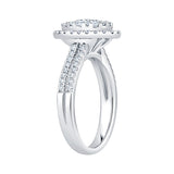 Costco 1.00ct diamond cluster ring 14ct white gold (British brand)