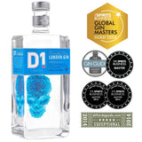 D1 London Dry Gin 70cl - British product