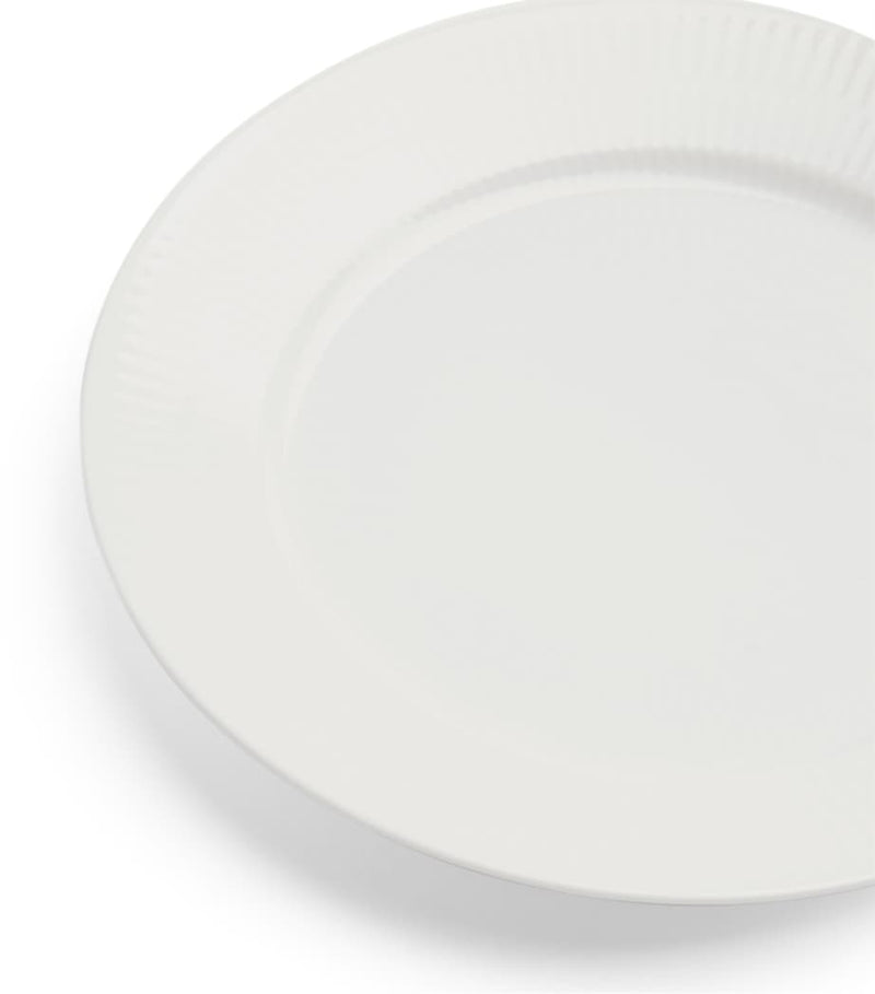 Royal Copenhagen White Fluted plate 22cm, imported from the UK