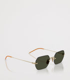 Oliver Peoples TK-13 titanium rimless sunglasses - UK version