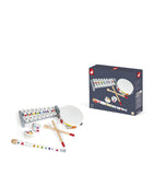 Janod musical set Confetti timber instruments (British brand)