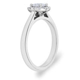 Costco 0.64ct diamond halo ring platinum (British brand)