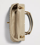 Bottega Veneta Madison shoulder bag lambskin Intrecciato weave, imported from the UK