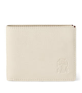 Harrods Brunello Cucinelli Leather Bifold Wallet- Buy online at McGrocer