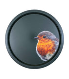 Halcyon Days tray with robin illustration 39cm, imported from the UK