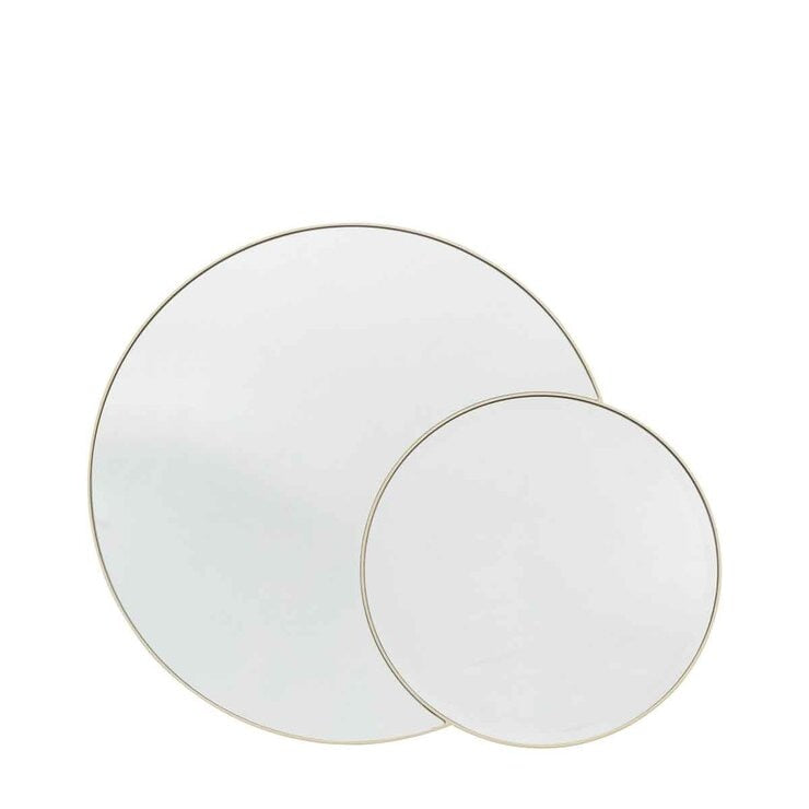 Gallery champagne dual mirror 90x111cm - British product