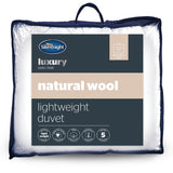 Silentnight natural wool duvet, lightweight and hypoallergenic (British brand)
