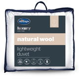 Silentnight natural wool duvet, lightweight and hypoallergenic (British brand)