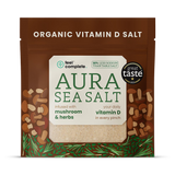 Holland & Barrett Feel Complete Aura Sea Salt Mushroom & Herbs Organic Vitamin D Celtic Salt 80g- Buy online at McGrocer
