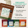 Feel Complete Aura Sea Salt Mushroom Herbs 80g, imported from the UK