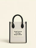GUCCI GG canvas mini tote bag black (British brand)