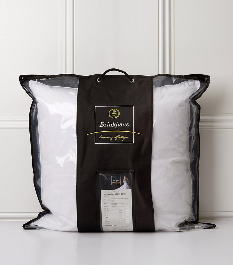 Brinkhaus Hungarian Goose Down Firm Pillow - British product