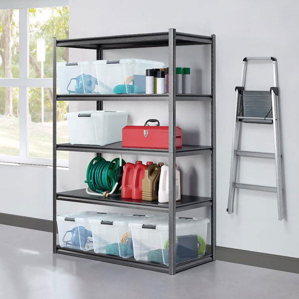 Gorilla 5 Tier Heavy Duty Storage Shelf Rack 183x122x61cm