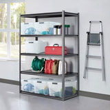 Gorilla heavy duty storage shelf rack with 5 tiers, UK version
