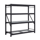 Gorilla 4-Tier Industrial Storage Rack 183 x 196 x 61 cm, UK version