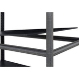 Gorilla heavy duty storage shelf rack with 5 tiers, UK version