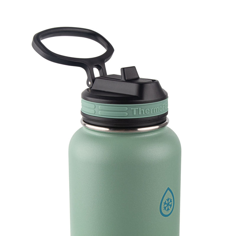 Thermoflask زجاجة مياه معزولة 1.1 لتر عبوة من قطعتين، نسخة المملكة المتحدة
