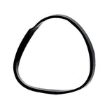 Brushworks Black Hair Bands 100pcs - British product