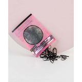 Brushworks Black Hair Bands 100pcs - British product