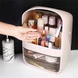 Livingandhome Makeup Storage Box Pink Large Size, UK version