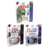 Costco UK Petit Picasso Art Kit in 3 Options: Spiral Art, Manga, and Creative Lettering- Buy online at McGrocer