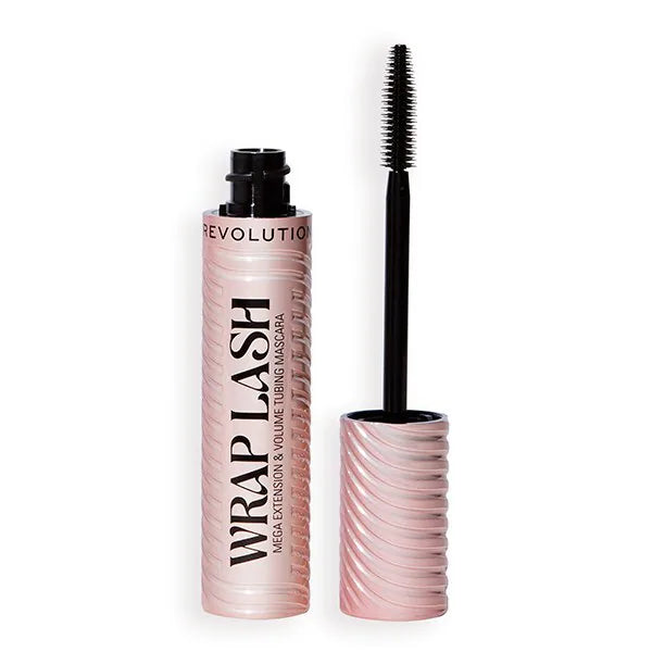 Revolution Wrap Lash Tubing Mascara Black, imported from the UK