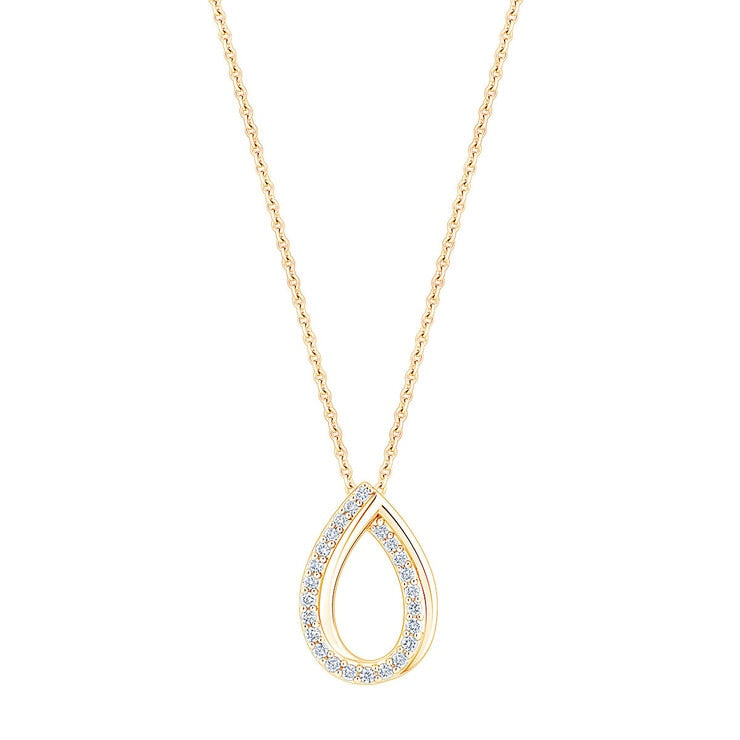 Costco diamond pendant round brilliant cut 0.15ctw (British brand)