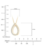 Costco diamond pendant round brilliant cut 0.15ctw (British brand)