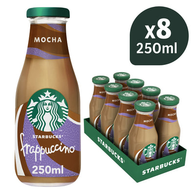 Starbucks Frappuccino Mocha Iced Coffee 8 x 250ml