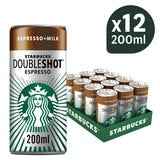Starbucks Doubleshot Espresso Iced Coffee 12 x 200ml (British brand)