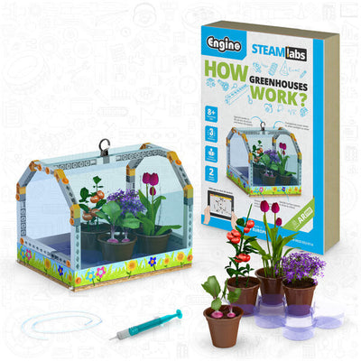 Superdrug Engino STEM LABS How Greenhouses Work Educational Toy Book- Buy online at McGrocer