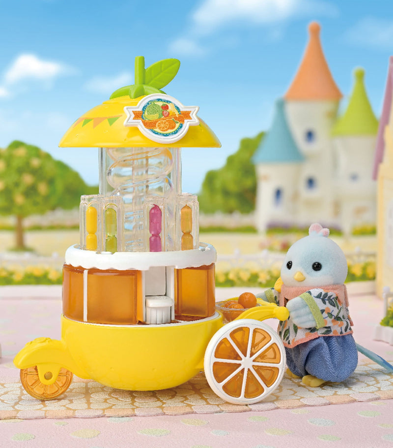 Sylvanian Families Citrus Bird Juice Stand playset (British brand)
