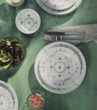 Royal Copenhagen Green Fluted Plain plate 27cm, UK version